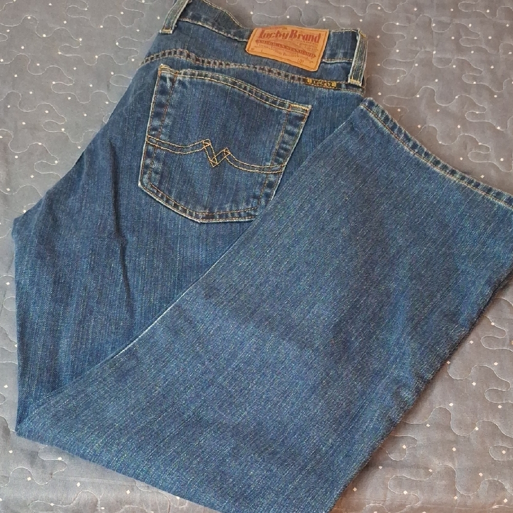 Lucky Brand Indigo Ankle Jeans